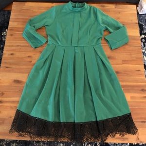 Romwe dress with black lace detail - size XL